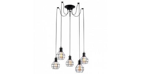 Подвесная люстра Arte Lamp A1109SP-5BK