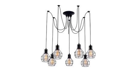 Подвесная люстра Arte Lamp A1109SP-7BK