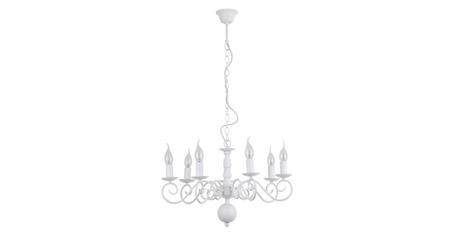 Подвесная люстра Arte Lamp A1129LM-7WH