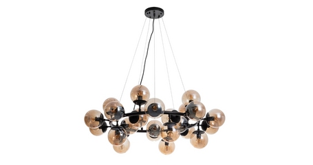 Подвесная люстра Arte Lamp A1664SP-25BK