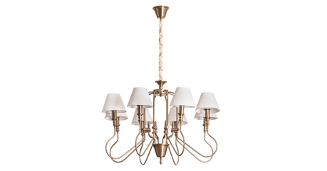 Подвесная люстра Arte Lamp Agio A6086LM-8PB
