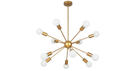 Подвесная люстра Arte Lamp Alastor A6702PL-12PB