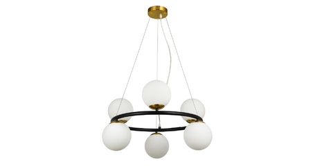 Подвесная люстра Arte Lamp Alcor A2224SP-6BK