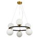 Подвесная люстра Arte Lamp Alcor A2224SP-6BK