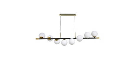 Подвесная люстра Arte Lamp Alcor A2224SP-8BK