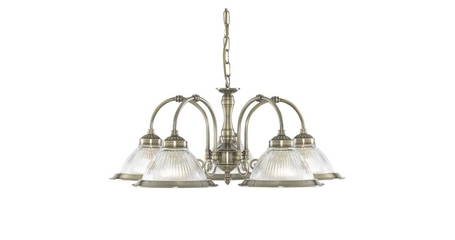 Подвесная люстра Arte Lamp American Diner A9366LM-5AB