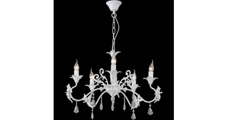 Подвесная люстра Arte Lamp Angelina A5349LM-5WH