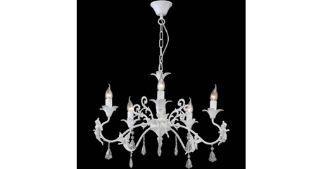 Подвесная люстра Arte Lamp Angelina A5349LM-5WH