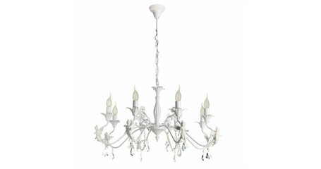 Подвесная люстра Arte Lamp Angelina A5349LM-8WH