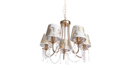 Подвесная люстра Arte Lamp Armonico A5008LM-5GO