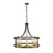 Подвесная люстра Arte Lamp Avior A7011SP-8BK