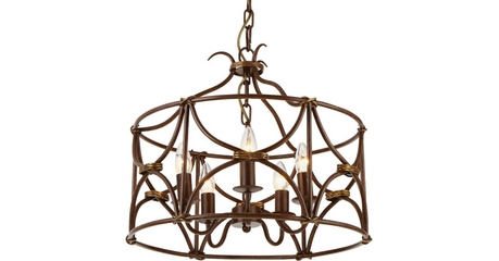 Подвесная люстра Arte Lamp Bellator A8959SP-5BR