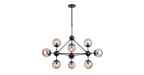 Подвесная люстра Arte Lamp Bolla A1664SP-10BK