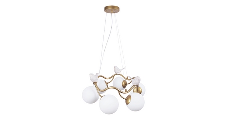 Подвесная люстра Arte Lamp Camomilla A9712LM-6SG