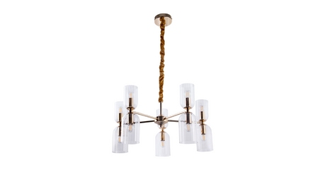 Подвесная люстра Arte Lamp Charm A1623LM-10GO