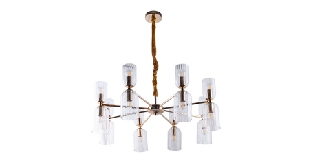 Подвесная люстра Arte Lamp Charm A1623LM-16GO