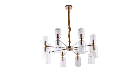 Подвесная люстра Arte Lamp Charm A1623LM-16GO