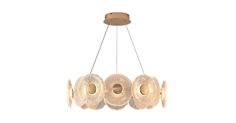 Подвесная люстра Arte Lamp Cherish A2097LM-90GO