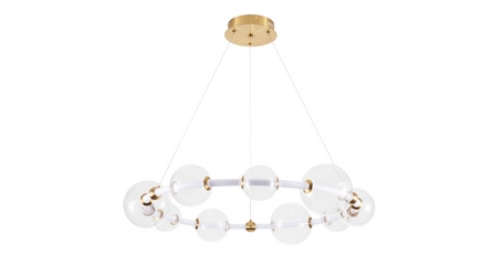 Подвесная люстра Arte Lamp Crocus A2780LM-40PB