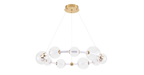 Подвесная люстра Arte Lamp Crocus A2780LM-40PB