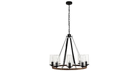 Подвесная люстра Arte Lamp Dalim A7014SP-8BK