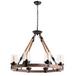 Подвесная люстра Arte Lamp Dodge A1693SP-8BR