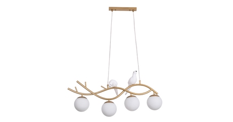 Подвесная люстра Arte Lamp Eltanin A3422SP-4GO