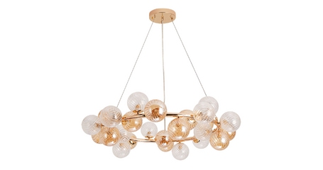 Подвесная люстра Arte Lamp Etereo A5261LM-25GO