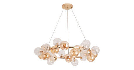 Подвесная люстра Arte Lamp Etereo A5261LM-25GO