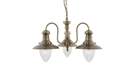 Подвесная люстра Arte Lamp Fisherman A5518LM-3AB