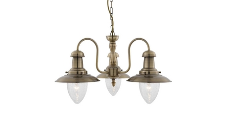 Подвесная люстра Arte Lamp Fisherman A5518LM-3AB