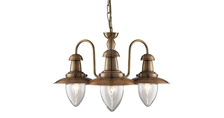 Подвесная люстра Arte Lamp Fisherman A5518LM-3RB