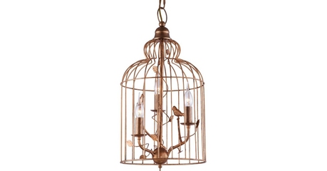 Подвесная люстра Arte Lamp Gabbia A1865SP-3BG