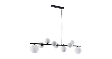 Подвесная люстра Arte Lamp Gemini A2243SP-9BK