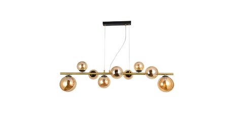 Подвесная люстра Arte Lamp Gemini A2243SP-9PB