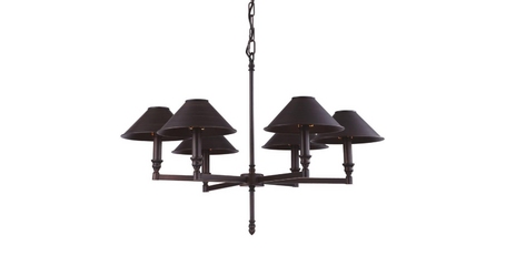 Подвесная люстра Arte Lamp Giordano A2398LM-6BA