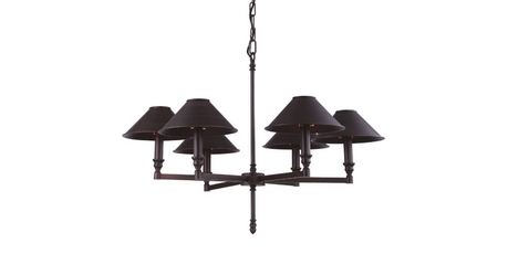 Подвесная люстра Arte Lamp Giordano A2398LM-6BA