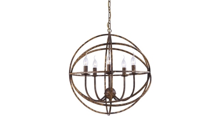 Подвесная люстра Arte Lamp Kopernik A1703SP-5BR