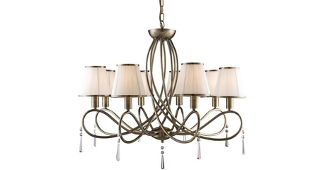 Подвесная люстра Arte Lamp Logico A1035LM-8AB