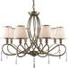 Подвесная люстра Arte Lamp Logico A1035LM-8AB