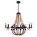 Подвесная люстра Arte Lamp Marsiglia A8956LM-12BK