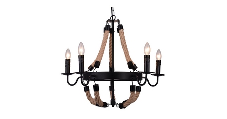 Подвесная люстра Arte Lamp Marsiglia A8956LM-5BK