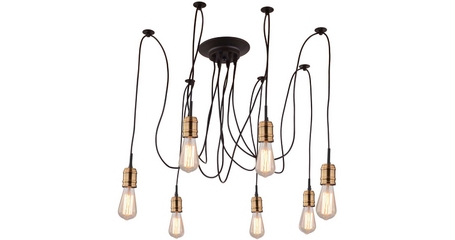 Подвесная люстра Arte Lamp Mazzetto A4290SP-7BK