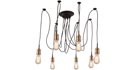 Подвесная люстра Arte Lamp Mazzetto A4290SP-7BK