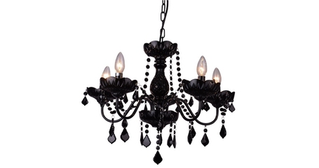 Подвесная люстра Arte Lamp Odillia A8918LM-5BK