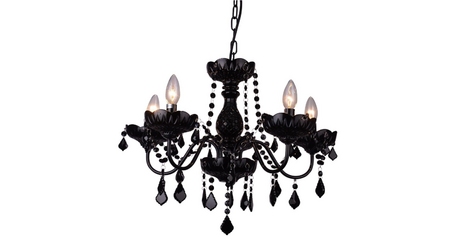 Подвесная люстра Arte Lamp Odillia A8918LM-5BK