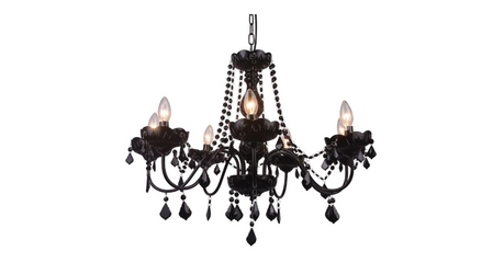 Подвесная люстра Arte Lamp Odillia A8918LM-7BK