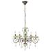 Подвесная люстра Arte Lamp Onyx Green A9592LM-5AB