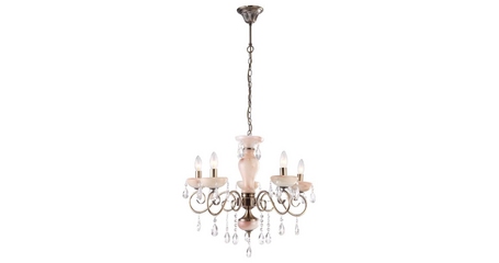 Подвесная люстра Arte Lamp Onyx Red A9591LM-5AB