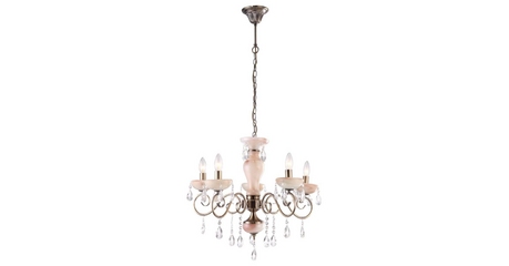 Подвесная люстра Arte Lamp Onyx Red A9591LM-5AB